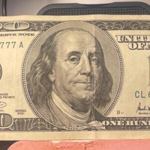 2001 Lucky $100 Hundred Dollar Big Head Trip 7s #CL 67329777 A #116846716491